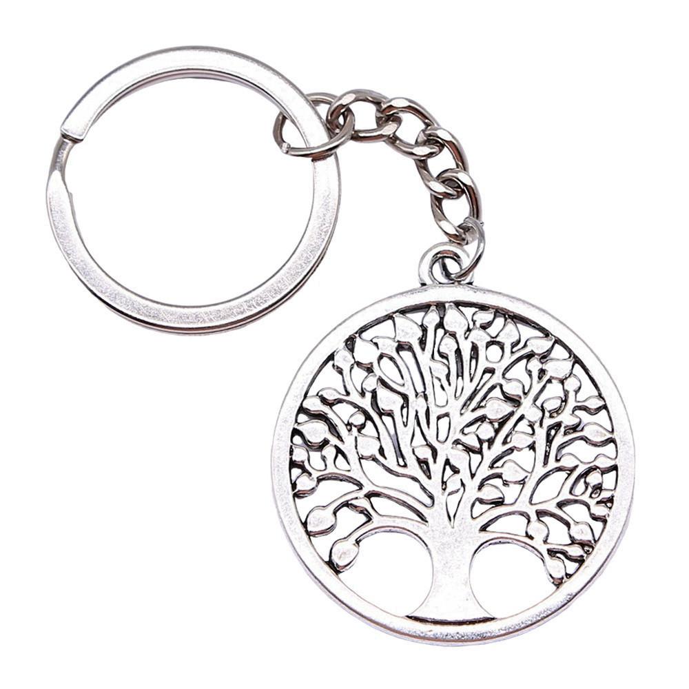 Kabbalah Lucky Charm Tree Of Life Keychain Love Key Ring 28mm