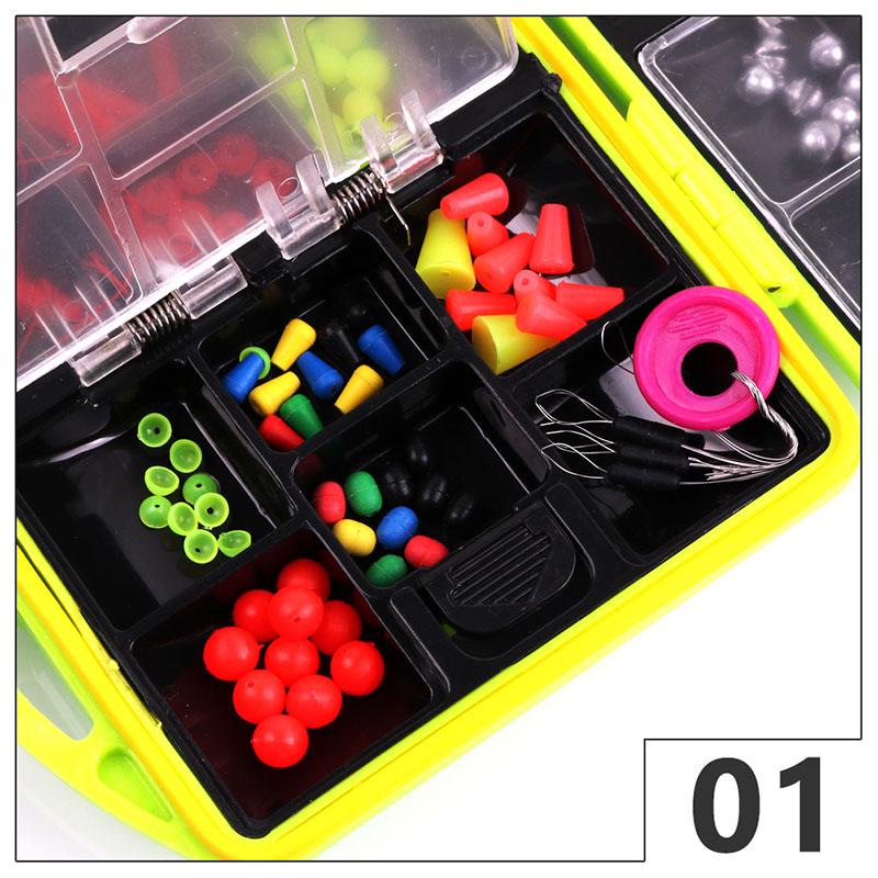 Sougayilang Fishing Box Set Green Fishing Tackle Box Outdoor Sea ...
