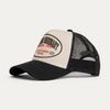 Christian Rose Embroidered Patch Trucker Cap