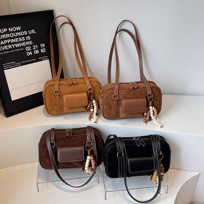 Korean-Style High-Quality Winter Retro Fashion Women's Shoulder Bag 