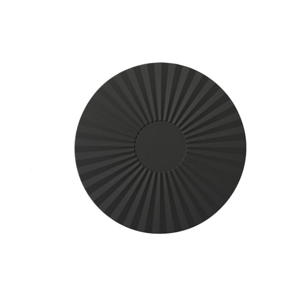 

Silicone Pot Pan Mat Round Tea Protection Pad Ins Table Placemat Kitchen Gadgets Accessories чёрный