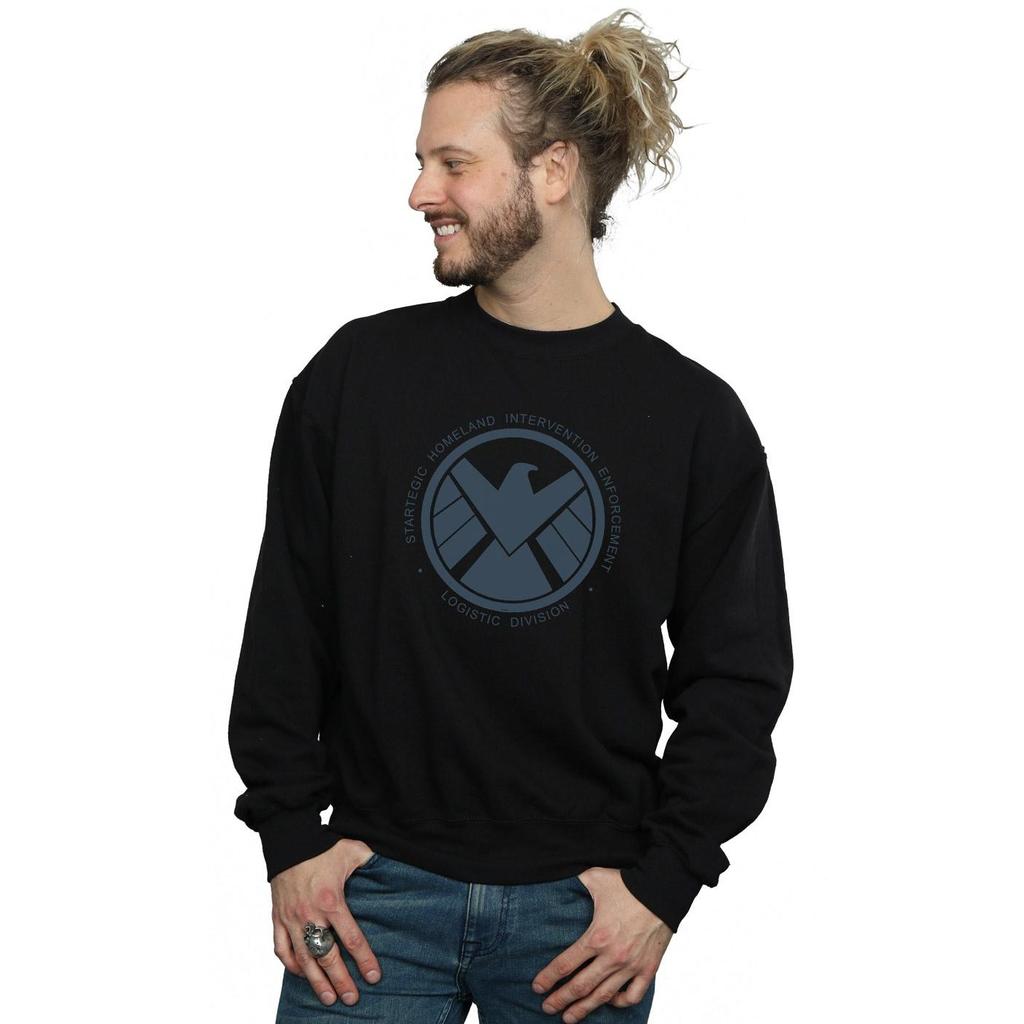 Marvel Mens Agents Of SHIELD Logistics Division Sweatshirt