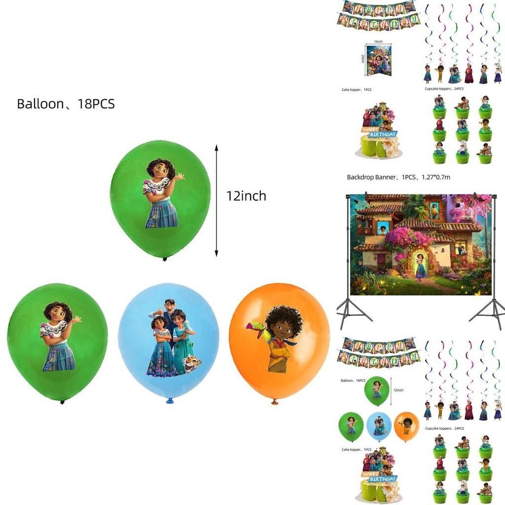 Encanto Birthday Party Supplies Set- Perfect For Surprising Your Child With A Special Day!