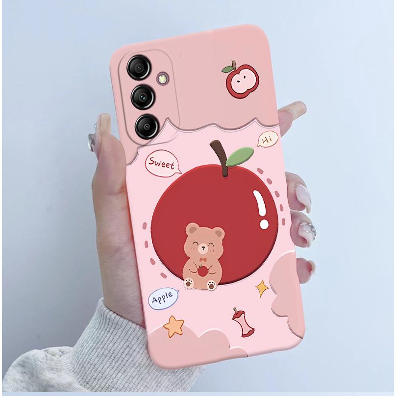 For Samsung Galaxy A14 4G Case A145 Soft TPU Silicone Cover Cute Astronaut Panda Phone Case For Samsung A14 5G A146B Coque Funda