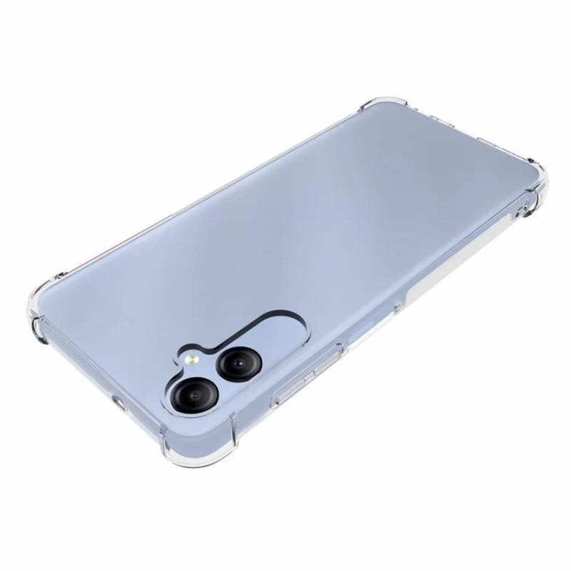 For Samsung Galaxy A05 4G Back Cover WANLONFENG TM Series 2.0mm Clear TPU Phone Case (Big Lens Hole)