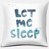 Home Office Decoration Pillow Bedroom Sofa Car Cushion Cover Blue Green Fresh  Series