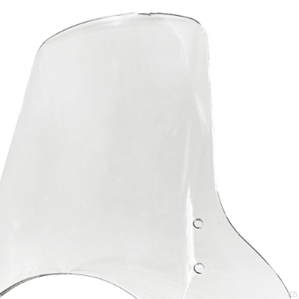 Heavy Duty Windshield with Mounting Hardware. Windproof Protection for Windshields.