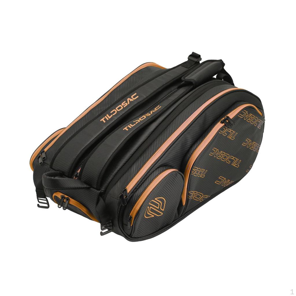 Sac à dos pour Tennis et Pickleball avec Rangement pour Chaussures, Adapté aux Voyages Sportifs