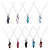 Elegante Meerjungfrau Kristall Anhänger Halskette Verstellbare Länge Choker Stilvolle Schlüsselbeinkette Ornament für Schmuckliebhaber