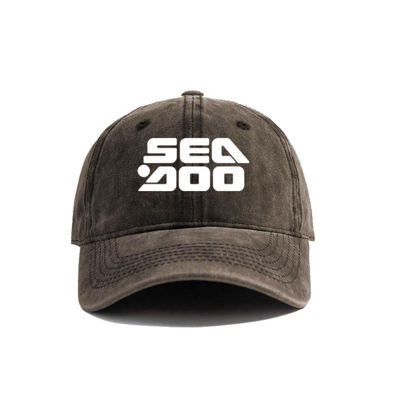 Sea Doo Unisex Cap Distressed Hats Seadoo Baseball Caps Unisex Retro Outdoor Summer Adjustable Hats MZ-139