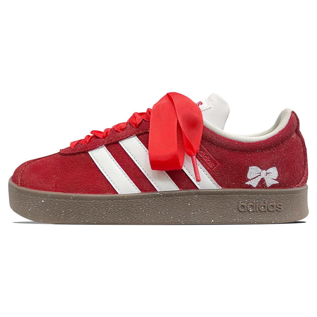 

Adidas Neo VL Court 2.0 Abrasion Resistant Low top Skateboard Shoes Women s Red HQ1802(team1120-) 40