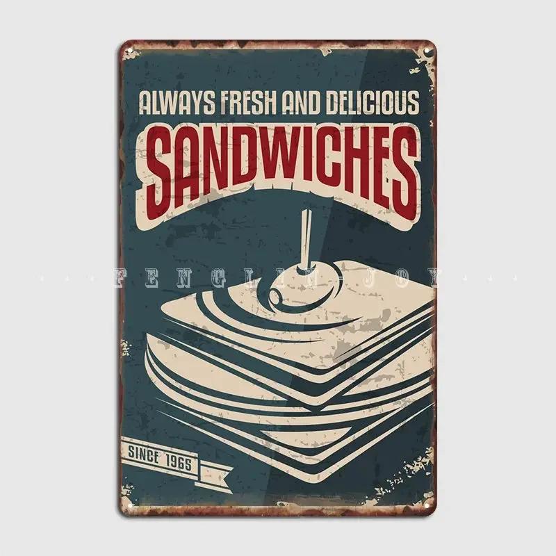 Kitchen Tavern Lettering Poster Metal Plaque Wall Cave Home Retro Plates Tin Sign Poster