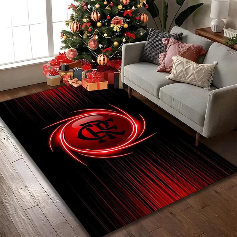 1pc Rangers FC Rug, Digital Printed Home Chair Sofa Mat, Durable Office Area Carpet, Beautiful Festival Decorations