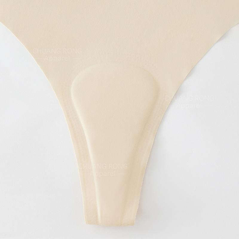 Sport string tegen camel toe, kruis van puur katoen gevoerd met ijszijde, ademend en niet-doorschijnend naadloos driehoekig ondergoed