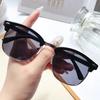 Classic Retro Full Frame Sports Sunglasses Fashionable Rice Nail Trendy Male Driver's Driving Glasses UV400 Shades Eyewear