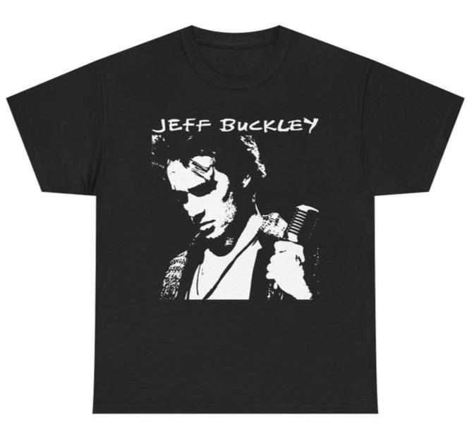 Винтажная футболка Jeff Buckley Grace Album из плотного хлопка | Подарок фанату музыки 90-х, Унисекс футболка M