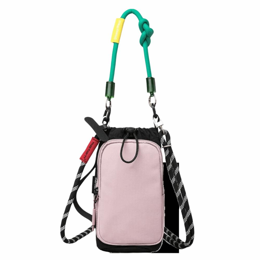 

Lightweight Drawstring Bucket Bag Waterproof Thermos Cup Bag Mobile Phone Case Hiking фіолетовий