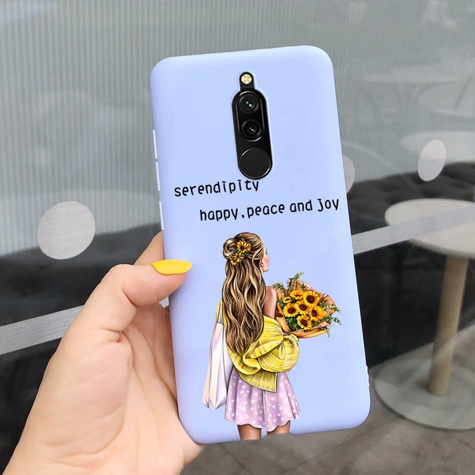For Xiaomi Redmi 8 Case Redmi 8A Pro Fashion Pattern Jelly Silicone Phone Cases For Redmi8 8 A Pro Soft TPU Back Cover