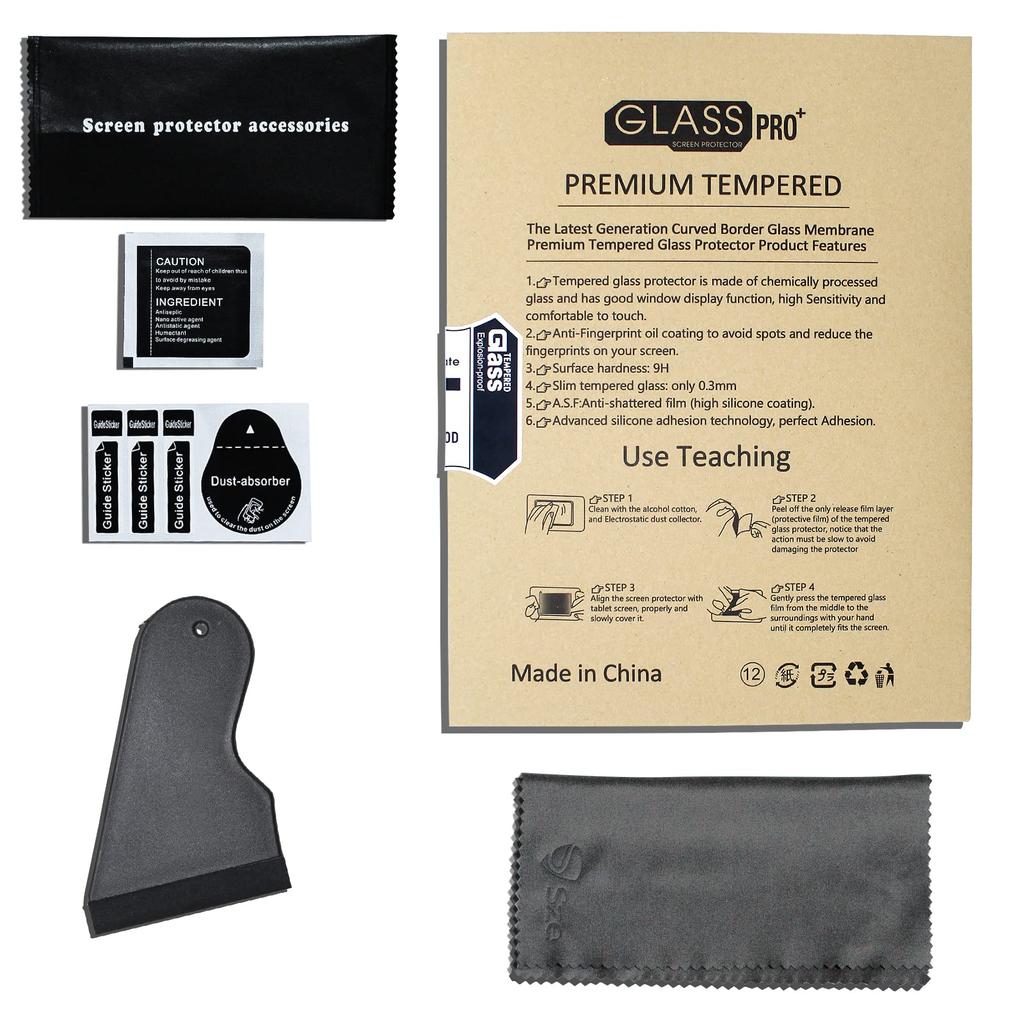 Daihatsu Atrai Specific Car Navigation Screen 9H Hardness Tempered Touch Easy Car Navigation Display Accessories S700V/S710V Protector, 9-inch, Glass,