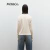 MO&Co. Metal Logo Long Sleeve T-Shirt