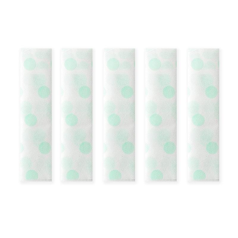 

5/10/20PCS Green Dot Printing Toilet Seat Cover Portable Disposable Bacteria-proof Toilet Covers Travel Camping Hotel Supply ZYF