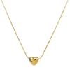 Fashionable Heart Necklace Minimalist Pendant Choker Small Luxury Design Women Accessory
