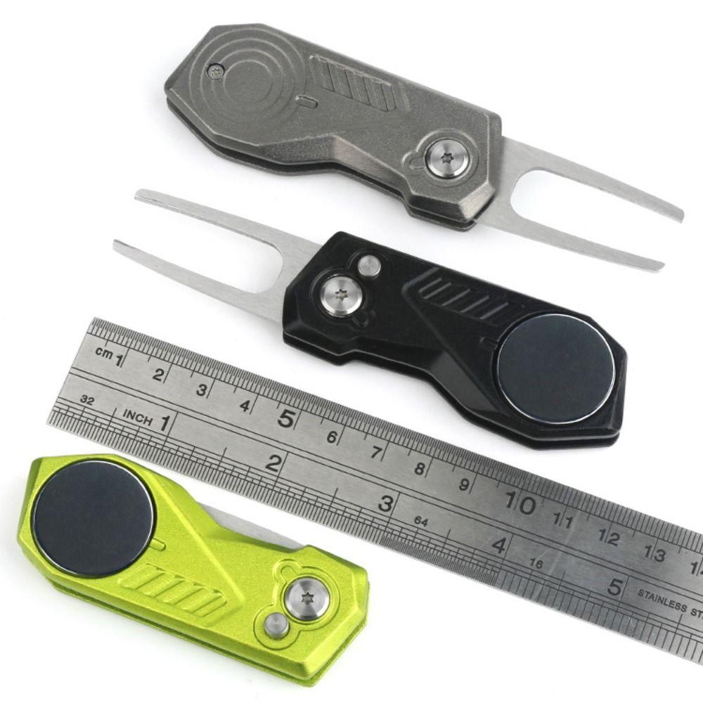 Switchblade Golf Divot Repair Tool Ball Marker Mini Golf Divot Tools  Gift For Golfer