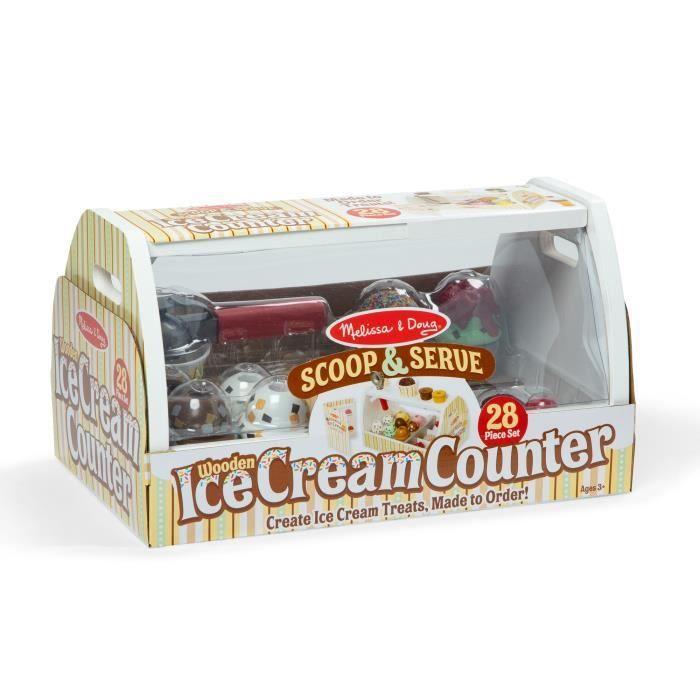 Jeu D'imitation - Distributeur De Glaces - 28 Pièces - Dès 3 Ans - Melissa & Doug