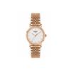 Ceas pentru femei Meishi Collection cu mecanism cu quartz, 30 mm, cadran alb, carcasă din oțel inoxidabil T109.210.33.031.00