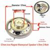 57mm Iron Shell 5W 8 Ohm Loud Magnet Speaker with Full Paper Cone for Radio Broadcast