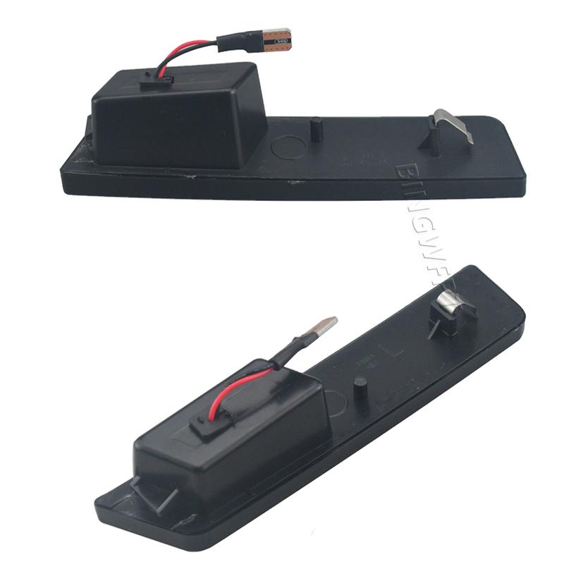 2PCS Turn Signal Side Marker Light For Dodge Challenger 2008-2014 For Dodge Charger 2011-2014 Sequential Flashing Dynamic LED
