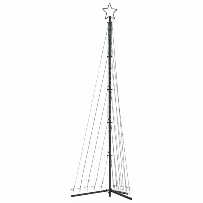 VidaXL LED Christmas Tree 495 LEDs Cool White 300.5 Cm, Christmas Light, LED Christmas Light, Outdoor Christmas Light, 4016437