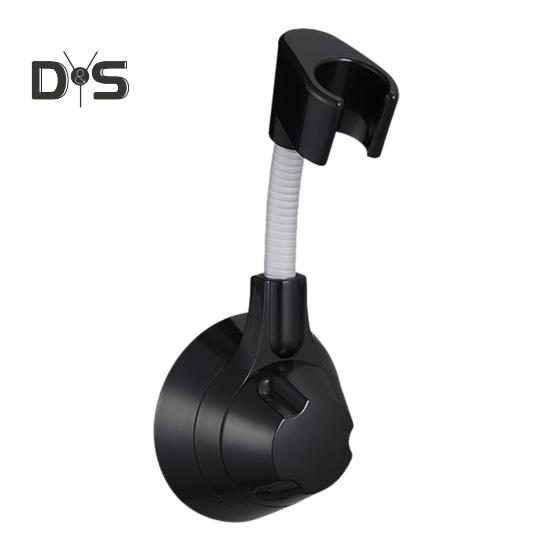 Adjustable Shower Head Holder Suction Cup Bracket No Drill Universal Angle Adjustment 360 Degree Rotation Shower Head Mount