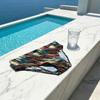 Swimming Trunks Mid-rise Multi Drying Breathable Swimming Printing Design Quick Briefs Sun-Resistant Swimwear