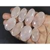 395Cts.Natural Pink Rose Quartz Oval Shape Cabachon Loose Gemstone 08Pcs Lot C-2521