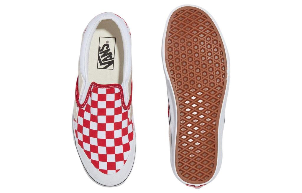 Vans Classic Slip-On 138 'Sidestripe - Red Checkerboard'