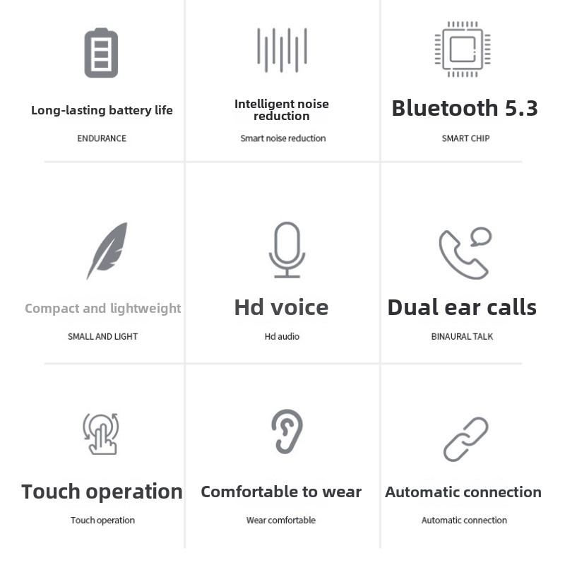 Bluetooth Headset K20 Digital Display In-ear Bluetooth Headset Sports Model