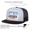 Unisex It's A FATHER Embroidery Hip-hop Net Hats Spring And Summer Outdoor Adjustable Sports Casual Baseball Caps Sunscreen Hat
