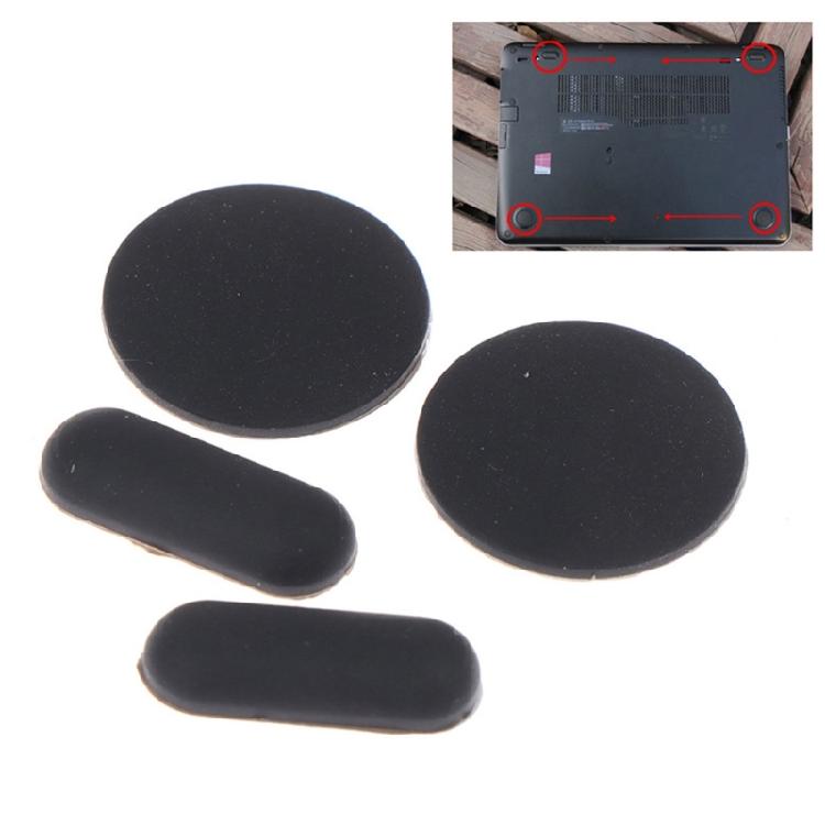 4Pcs Laptop Rubber Feet For 840 745 G3 820 725 850 755 Bottom Shell Case Pad Lower Cover Rubber Pad Foot Replacement