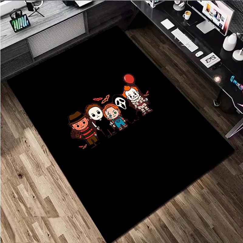 Horror Characters Home Decorative Rugs Office Carpets Room Mats Computer Chair Rug Festival Gifts