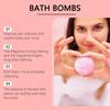 OceAura Bath Bubble Balls Merry Christmas Gifts for Women Dirt Remover Natural Organic Rosemary Lavender Rose Scented Bath Ball