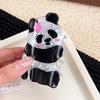 Cute Panda Animal Hair Claw, Panda Flower Flower Cute and Fun Hair Claw for the Back of the Head, Versatile School Hair Accessory