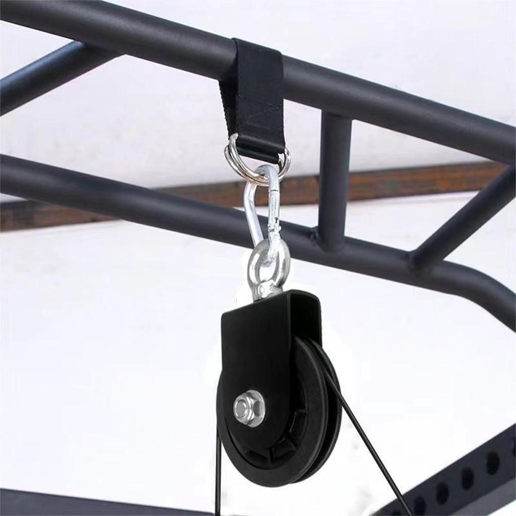 Cable Pulley Wheel Lifting System Mute Smooth Sliding Heavy Duty Pull Down