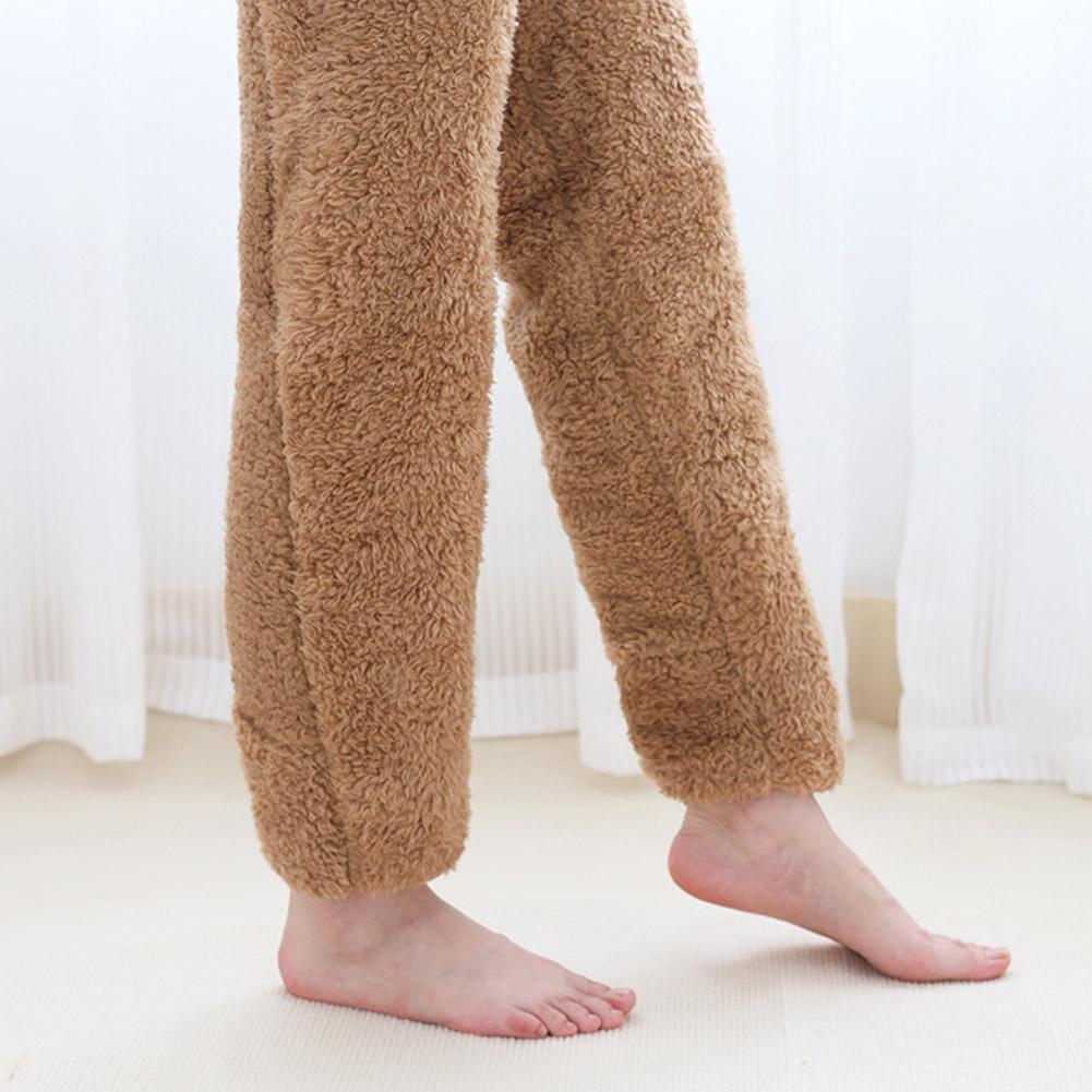 Women Thigh High Long Socks Stockings Fluffy Over the Knee Fleece Slipper Socks