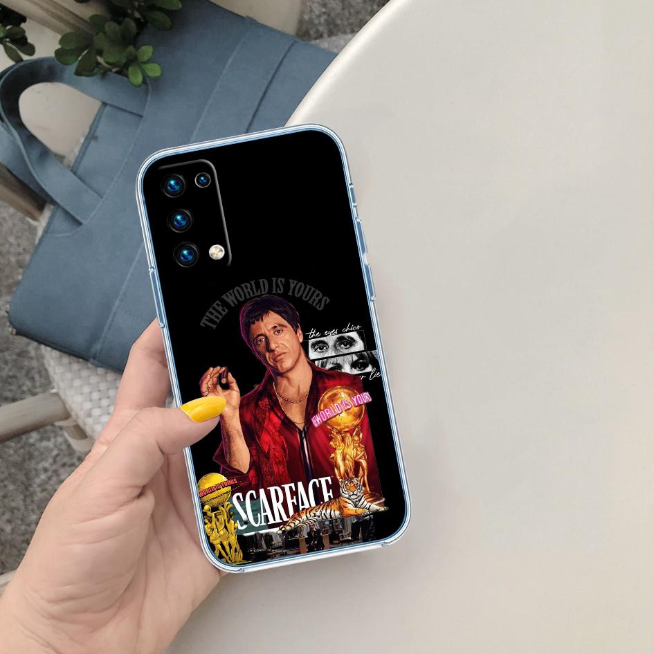 

S-Scarfaces Transparent Phone Case for Motorola Moto G40 G04 G05 One Ace Action Fusion + Plus Hyper Macro Vision Zoom Motorola One Hyper