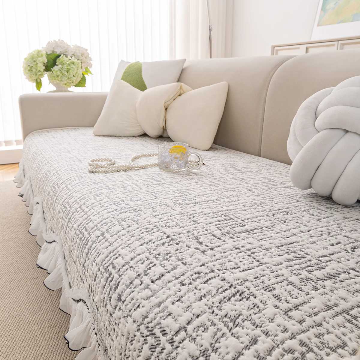 

Подушка для дивана необычной формы, прохладная Doudou, новое ощущение прохлады, фиксированная, нескользящая, с ощущением премиальности, прямой ряд, летняя подушка-мат для дивана 70*70cm