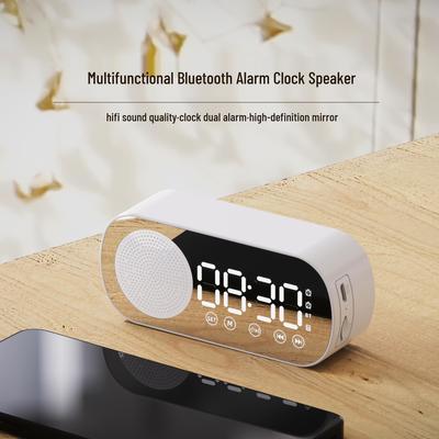 Z7 Cross-Border Bluetooth Alarm Clock Speaker with Deep Bass