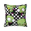 Invaders Zims Gir Cartoon Square Pillow Case Cushion Covers Fashion Polyester Decorative Pillowcase For Bed 40*40Cm