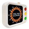 A58Z T4MC Digital Timer 60 Minutes Visual Plastic Time Management Tool Traffics Light Themed Timer For Home School Office