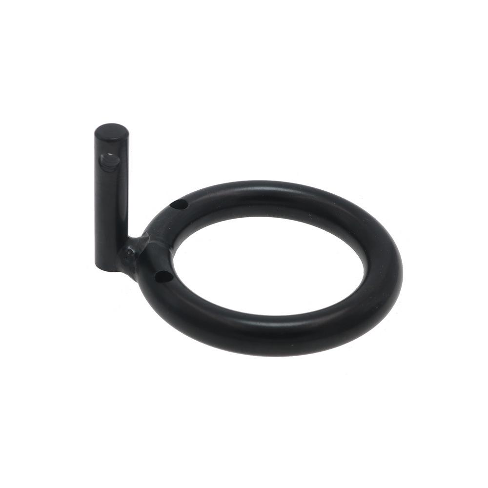 Penis Clasp Chastity Lock Accessories Black/Silver Round Cage Matching Use Adult Sex Product Toys